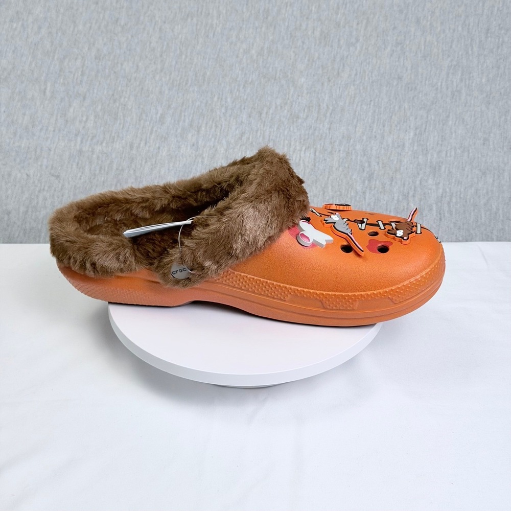 Crocs South Park Kenny Classic Lined Clog Orange 211499-90H Mens 9 Womens 11 - Picture 7 of 10